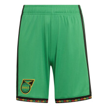 (13 Years, Green/Gold) Adidas Childrens/Kids Bob Marley 2026 Jamaica Home Shorts