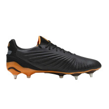 (9.5 UK, Black/Orange) Puma Mens King Heritage Soft Ground Football Boots