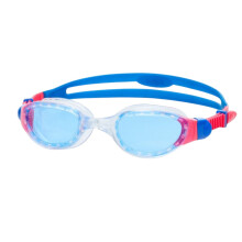 (One Size, Clear/Blue/Light Blue) Zoggs Childrens/Kids Phantom Contrast Detail Swimming Goggles