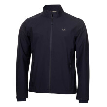 (L, Navy) Calvin Klein Mens Golf Waterproof Jacket