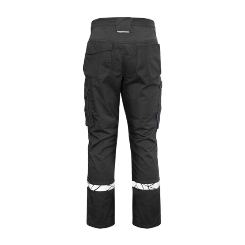 (47R, Black) Projob Mens Two Tone Work Trousers 1
