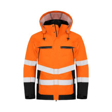 (XL, Orange/Black) Projob Mens Prio 6440 Jacket