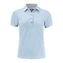 (L, Heaven Blue) Cutter & Buck Womens/Ladies Advantage Premium Polo Shirt