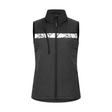 (M, Grey/Black) Projob Womens/Ladies Progression Diamond Quilt Recycled Polyester Work Vest Top