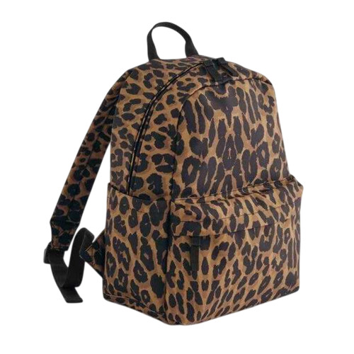 BagBase Bagbase Leopard Print Backpack