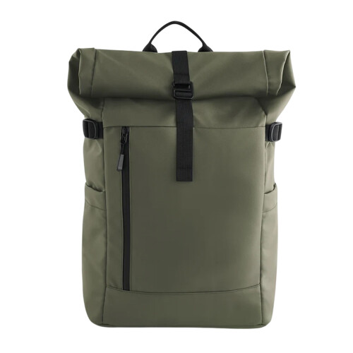 BagBase (One Size, Olive Green) Bagbase Recycled Polyester Roll Up 25L Backpack 2