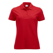 (S, Red) Clique Womens/Ladies Manhattan Polo Shirt