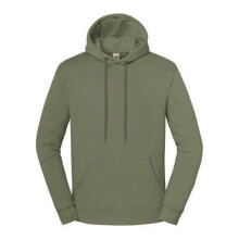 (S, Classic Olive) Fruit of the Loom Unisex Adult Iconic Premium Hoodie