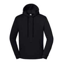 (S, Black) Fruit of the Loom Unisex Adult Iconic Premium Hoodie