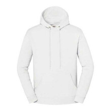(S, White) Fruit of the Loom Unisex Adult Iconic Premium Hoodie