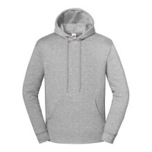 (L, Athletic Heather) Fruit of the Loom Unisex Adult Iconic Premium Hoodie