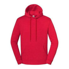 (XXL, Red) Fruit of the Loom Unisex Adult Iconic Premium Hoodie