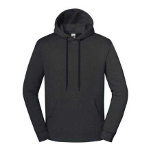 (M, Light Graphite) Fruit of the Loom Unisex Adult Iconic Premium Hoodie