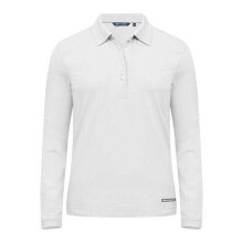 (XS, White) Cutter & Buck Womens/Ladies Advantage Long-Sleeved Polo Shirt