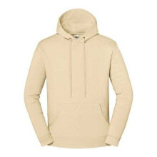 (S, Desert Sand) Fruit of the Loom Unisex Adult Iconic Premium Hoodie