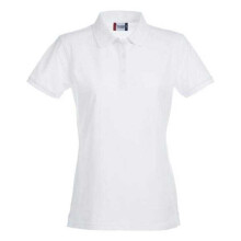 (XS, White) Clique Womens/Ladies Premium Stretch Polo Shirt