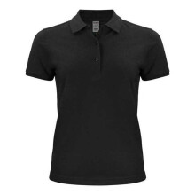 (XXL, Black) Clique Womens/Ladies Classic Organic Cotton Polo Shirt