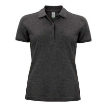 (S, Anthracite) Clique Womens/Ladies Classic Organic Cotton Polo Shirt