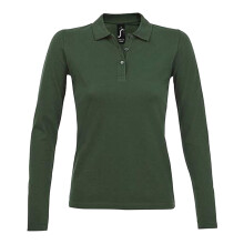 SOLS Womens/Ladies Perfect Pique Long-Sleeved Polo Shirt