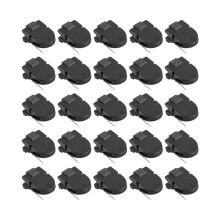 25 Stück Kabinenklammern, Stoffpaneel, Kabinenstoff, Trennwand, Wandklammer, Bürofotos, Wand für Notizen, Standardgröße
