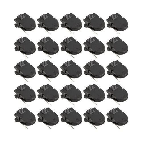 25 Pcs Cubicle Clips Fabric Panel Cubicle Fabric Partition Panel Wall Clip Office Photos Wall for Notes Standard Size