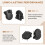 25 Pcs Cubicle Clips Fabric Panel Cubicle Fabric Partition Panel Wall Clip Office Photos Wall for Notes Standard Size 9