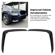 Auto Frontspoiler Verkleidung Glanzschwarz