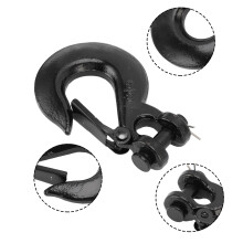 Sicherheitskettenhaken 3/8 Zoll mit Riegel