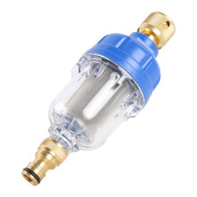 Waterfilter voor Camperwatertank, Geschikt voor Buitenkraan, Trailerwaterzuiveraar met Slangadapter