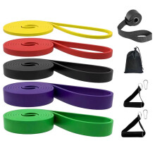 Heavy Duty Resistance Bands Set 5 Loop for Gym Exercise Pull--Fitness Workout