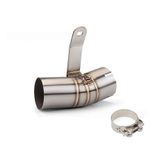 2X Motorcycle Exhaust Slip for S1000Rr 2020 2019 2021 2022 2023 2024 2025 Exhaust Stainless Steel 60mm
