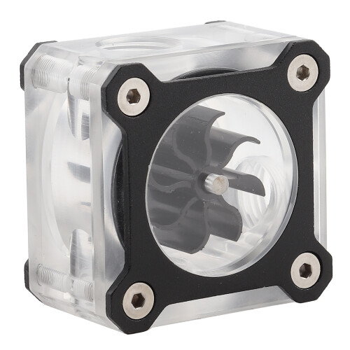 Wasserkühlung Flow Meter G1/4 Schwarz 2