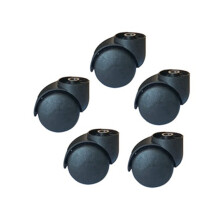 2 Inch Bureaustoelwielen, Vervangende Draaibare Stoelwielen, Zware Wielen voor Meubels, 10 Stuks
