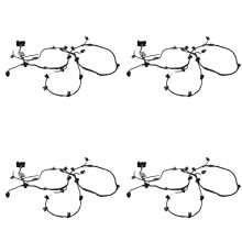 4X Front Bumper Electric Eye Wiring Harness Parking Sensors Wiring Harness 80A971095Q 80A 971 095 Q for