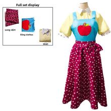 (M) Playtime Poppy Cosplay Gown With Polyester Fabric For Halloween Enthusiasts