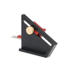 Woodworking 1/2 Centering Rule Table Saw Tenon 1/2 Sawing Tool Solid Height Gauge Woodworking Measurement Tool