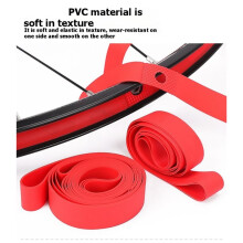 2PCS Bicycle Rim Strip Mountain Bike Tire Pads Puncture Resistant Inner Tube Protective Pad for Road Bike 26inch