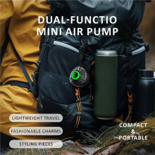 Bomba de Aire Portátil para Inflar y Desinflar, Bomba Eléctrica para Colchones de Aire de Camping y Bolsas de Almacenamiento Al Vacío