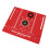 Kit de Levage de Défonceuse en Aluminium avec Plaque D'Insertion pour Table - Système de Défonceuse Réglable pour Tables de Défonceuse (Rouge) 1
