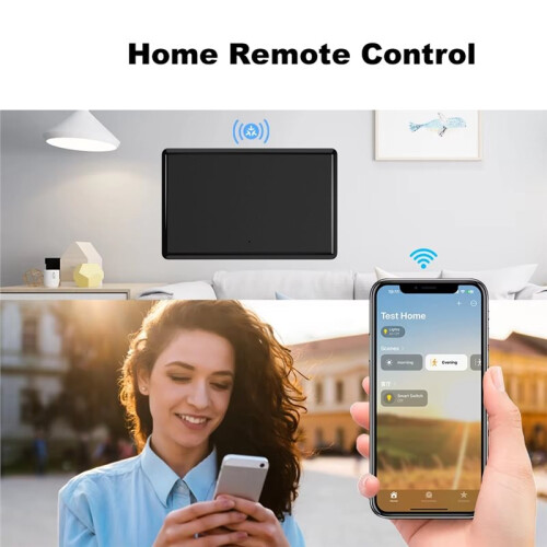 Matter WiFi Tuya  Push Button  1-2 Gang for Homekit Control Work and Alexa  Home A 2
