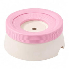 Dog Water Bowl No Spill with Floating Disk,Floating Pet Water Bowl for Dogs and Cats, for Travel and Home Small