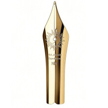 No. 8 "Long Blade" Fountain Pen Nib (0.6-0.8mm) - Hand-Ground, Soft and Springy Nib NM-Nib