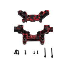RC Auto Upgrade Kit voor- en Achterschokdempers voor MJX 1/16 16213 16218 16207 RC Auto Accessoires Rood Camo