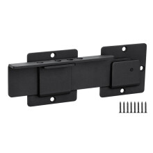 9" Flip Gate Latchs Lock with 4 Padlock Holes, Adjustable Door Latchs 4mm Extra Heavy Duty Carbon Steel, for Sliding
