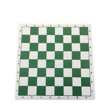 International Chess Board Portable Chessboard 51x51cm Checker Folding Checkers or Shogi Chess Game Board Green