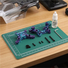 RC Auto Upgrade Kit voor- en Achterschokdempers voor MJX 1/16 16213 16218 16207 RC Auto Accessoires Blauw Camo