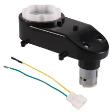 Caixa de Engrenagens para Motor Elétrico RS390 6V 18000RPM para Brinquedo Infantil - Acessórios para Caixa de Engrenagens de Motor Elétrico