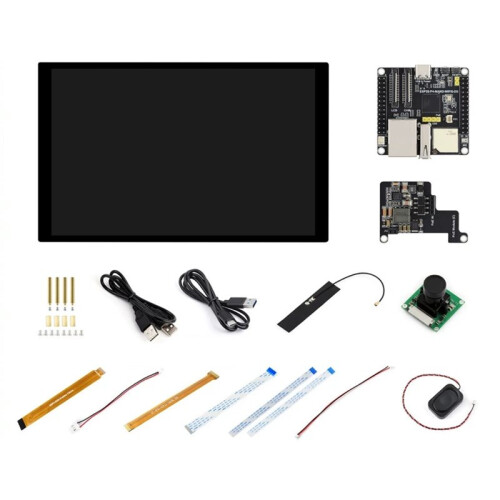 Placa de Desenvolvimento ESP32-P4--WIFI6-DB com Tela  de 10,1 Polegadas ESP32-P4NRW32X ESP32-P4/C6 WiFi6/BLE5