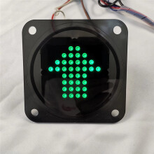 Scheda Luminosa A LED Universale per Tornelli A Treppiede (Luce di Segnalazione Rotonda Rossa/Verde, 12V, Diversi Modelli Disponibili)