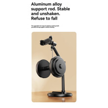Mobile Phone Holder with Adjustable Height, Rotatable Multifunctional for Live Video Recording, Watching TV B